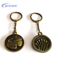 酷美智悦 钥匙扣 重金属头盔 个