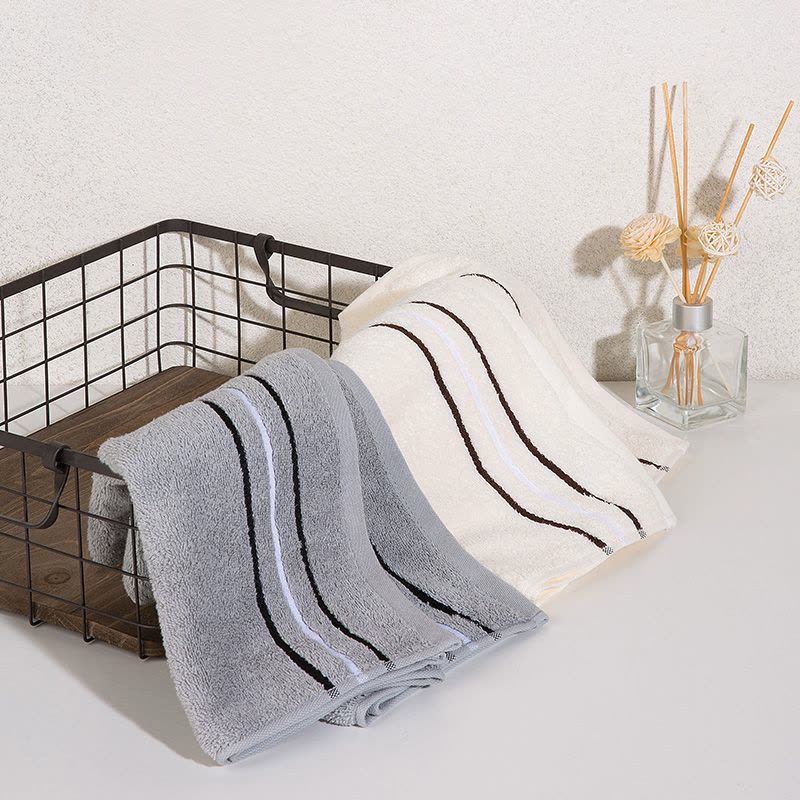 金号清然系列-6 双条毛巾彩盒装HY1118-6 2条图片