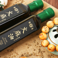 莓好食光田禾火麻油100%有机压榨火麻籽油特级正品老农家食用油250ml