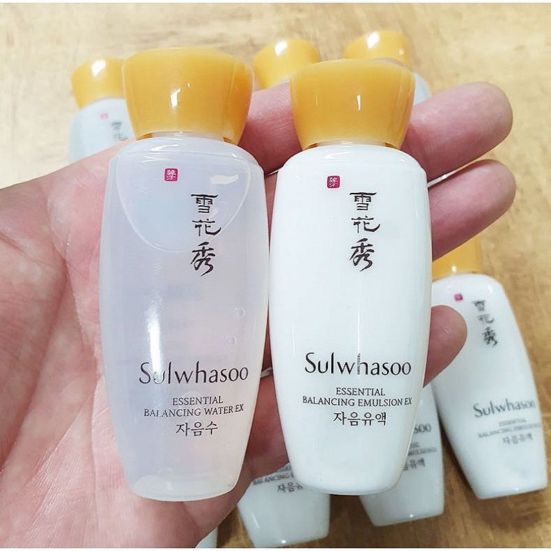 Sulwhasoo雪花秀滋盈肌水乳15ml小样两件套