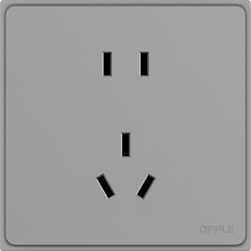 欧普开关插座5五孔多孔插座空调86型带开关插座面板墙壁w52家用z