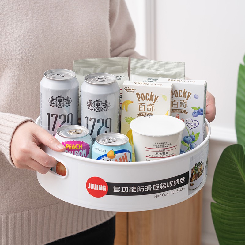 旋转式置物架厨房用品家用大全调味品收纳调料架调味料收纳盒收纳层架 三维工匠高清大图