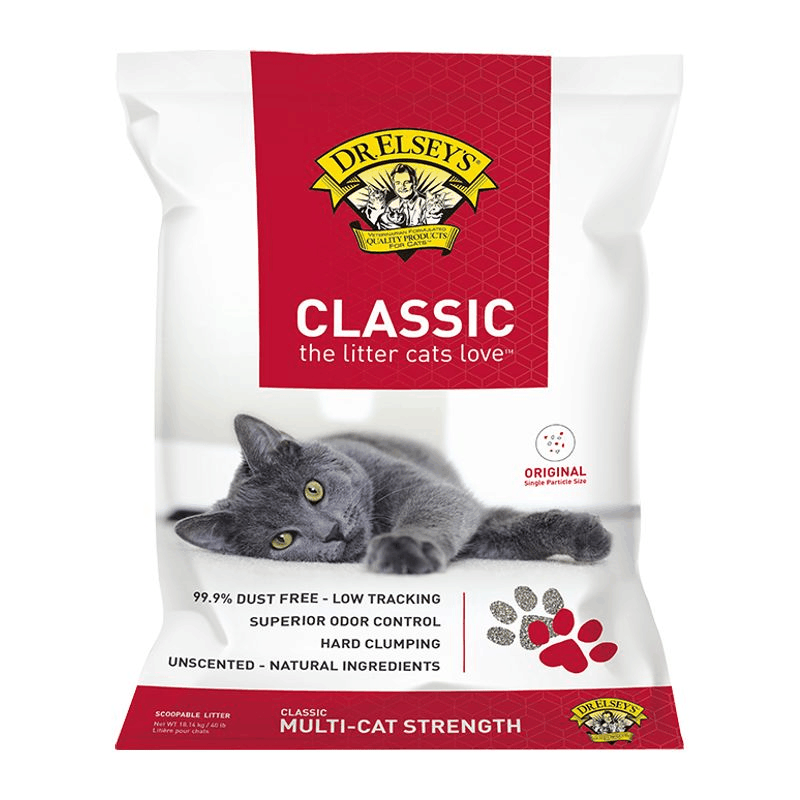 进口美国DR.ELSEY’S埃尔西博士传奇经典猫砂 超硬结团不易带出天然低敏图片