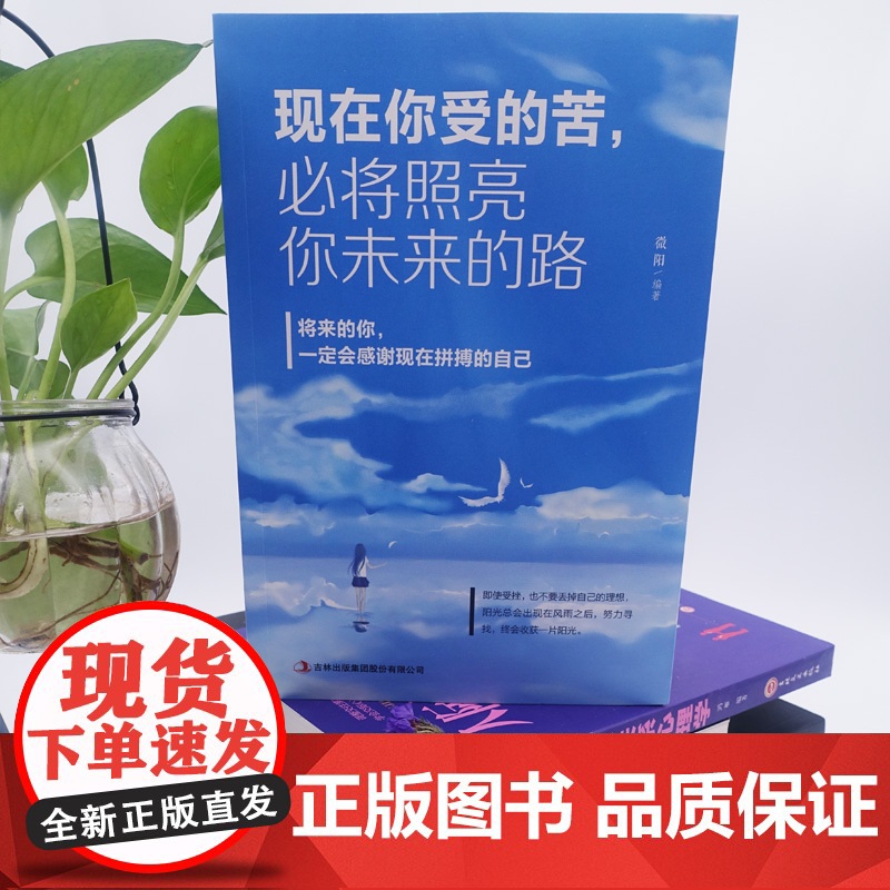现在你受的苦 必将照亮你未来的路 青春文学人生规划成长自律励志提高修养成功心灵文学修养励志书籍心灵鸡汤正能量青春文学书籍高清大图