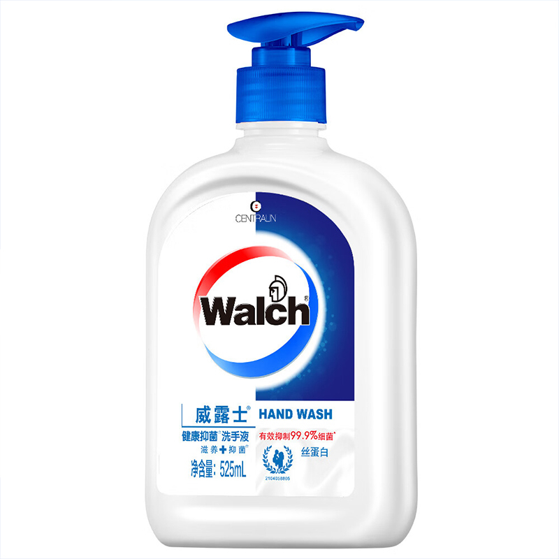 威露士洗手液泡沫抑菌丝蛋白细腻润滑525ml*2(包装随机)高清大图