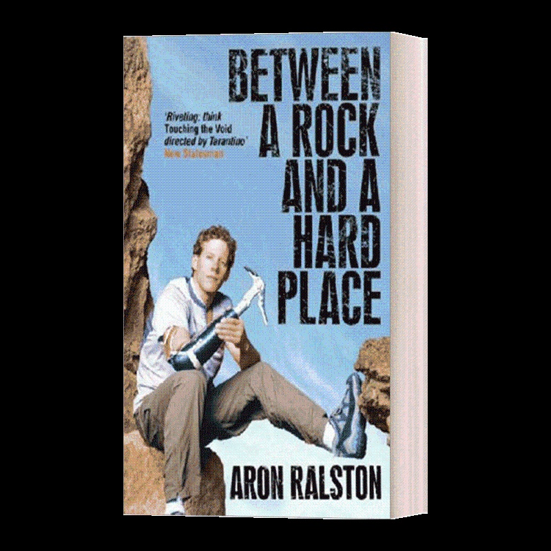 [正版]英文原版 Between A Rock And A Hard Place 生死两难 阿伦·罗斯顿回忆录 英文版高清大图