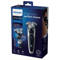 飞利浦（Philips）男士电动剃须刀全身水洗 干湿两用 充电剃胡刀胡须刀刮胡刀 S9041/12 三刀头剃须刀