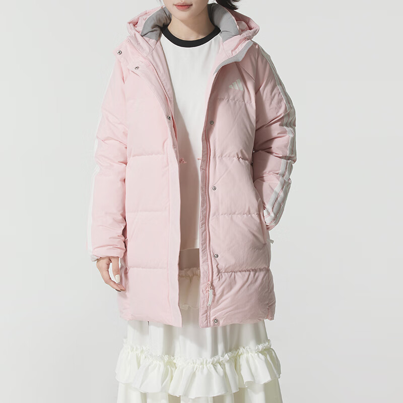 阿迪达斯 (adidas)羽绒服女装新款运动服户外出行防风舒适保暖羽绒夹克外套JG3856 ZP高清大图