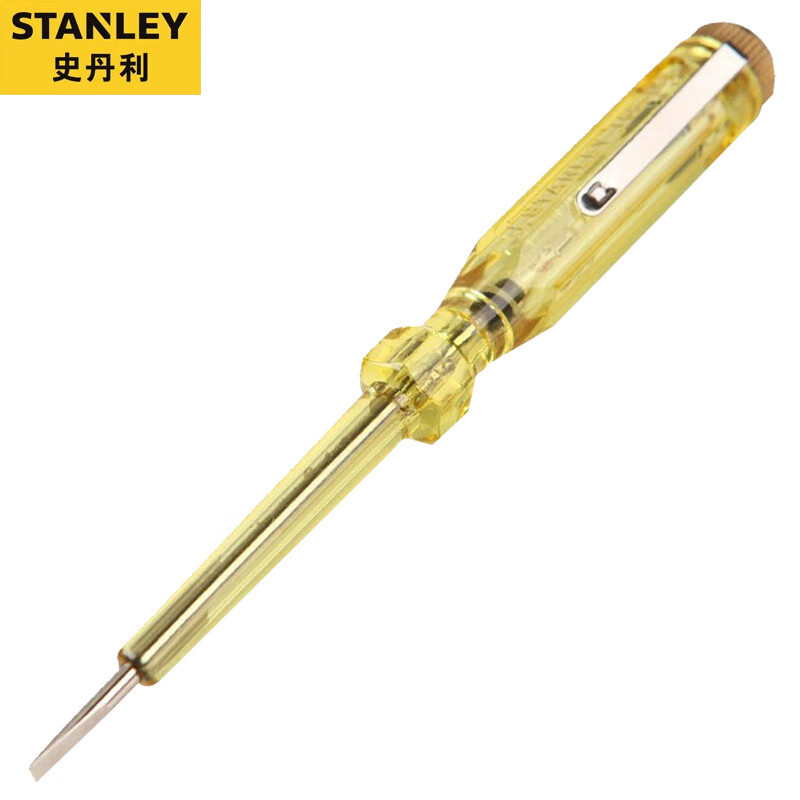 STANLEY/史丹利 66-119-23 100-500V 150mm(实长140mm) 测电螺丝批 支