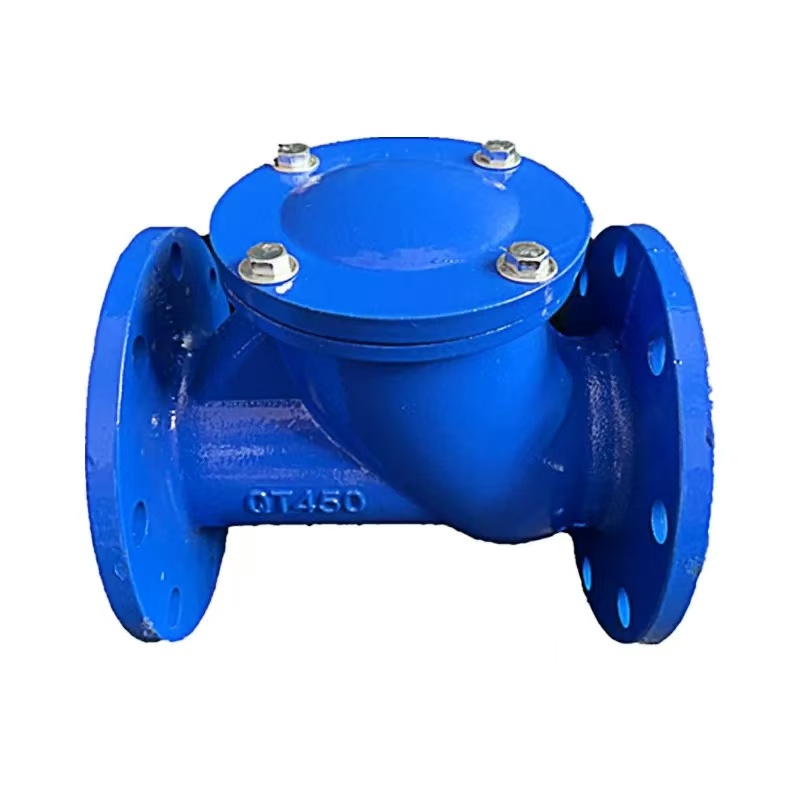 伟鹏双兴 铸铁法兰式球型止回阀 DN80 台高清大图