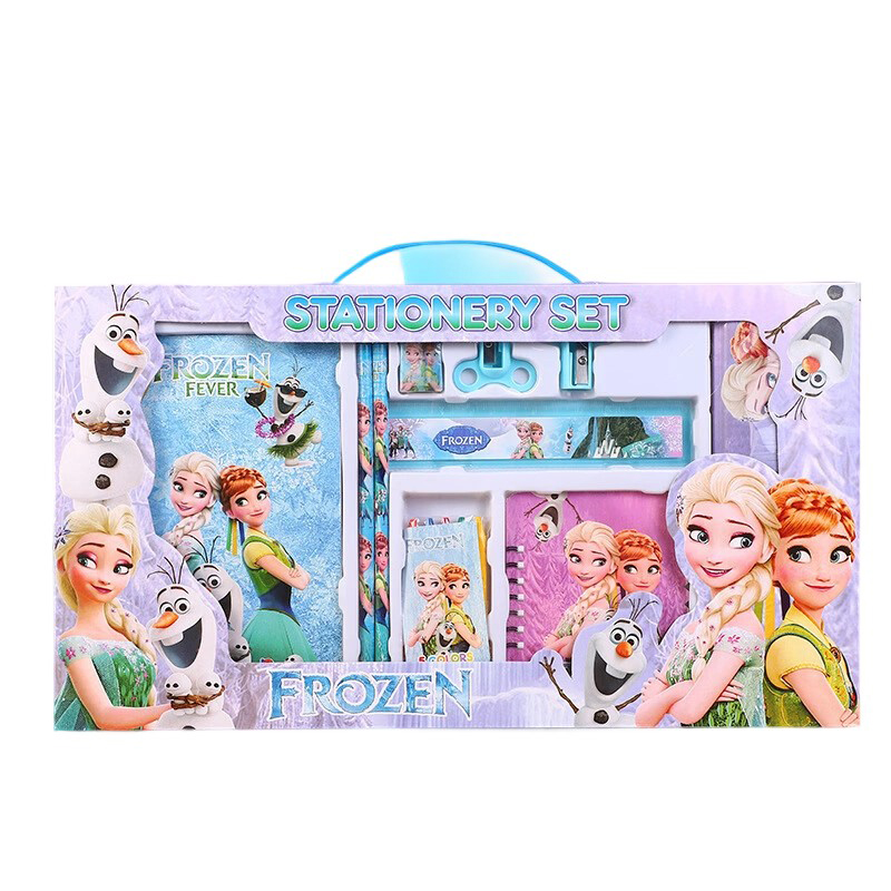 智美环球 开学文具套装儿童节生日男女孩文具(爱莎款)