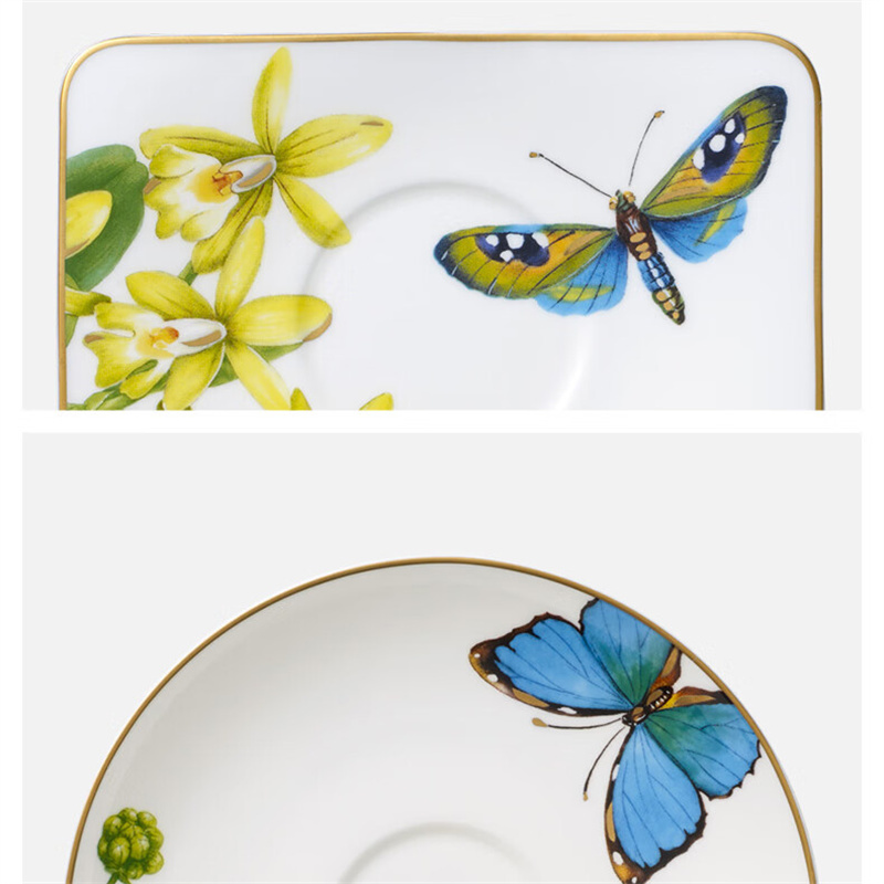唯宝(Villeroy&Boch) 亚马逊骨瓷描金茶一杯一碟