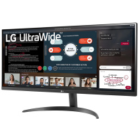 LG 34WP500 34英寸21:9宽屏准2K高清IPS屏HDR显示器34WL500升级款