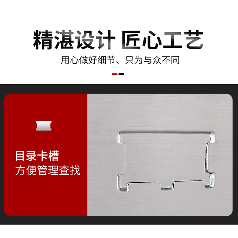 圣承启 不锈钢备品柜 二十四门台高清大图