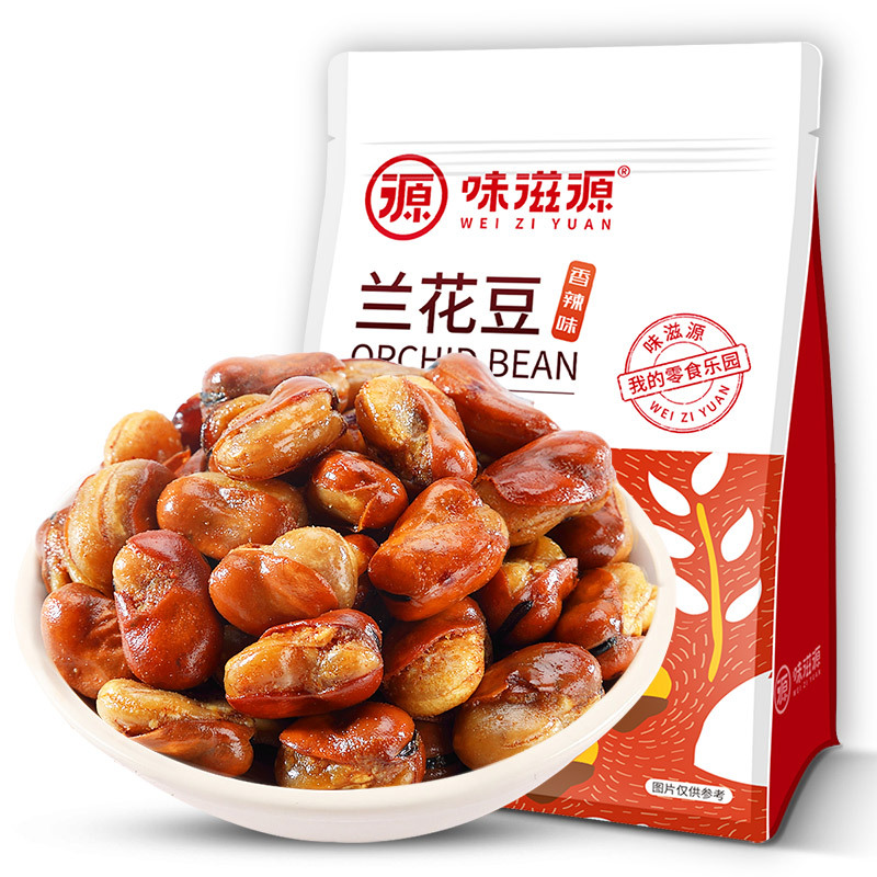 ZHMD味滋源 兰花豆500g牛肉味