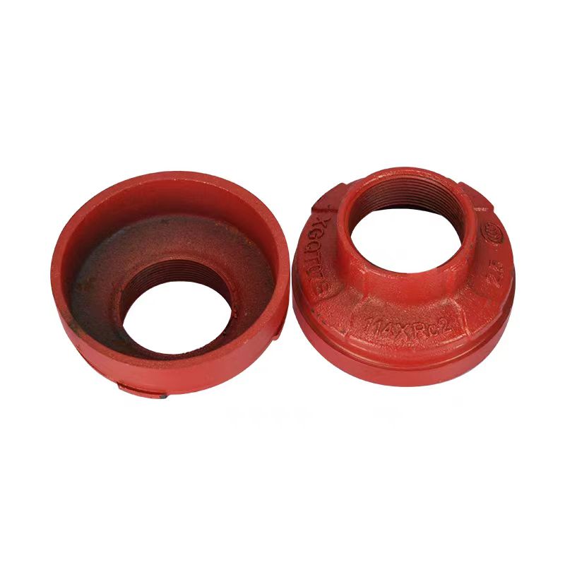盛京联硕 沟槽丝扣异径直通 DN80×40( 89×48mm ) 个高清大图