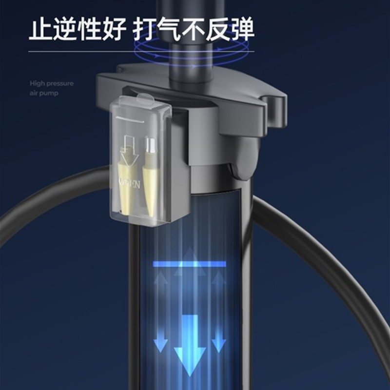 自行车打气筒 外置高压泵160PSI 单个装