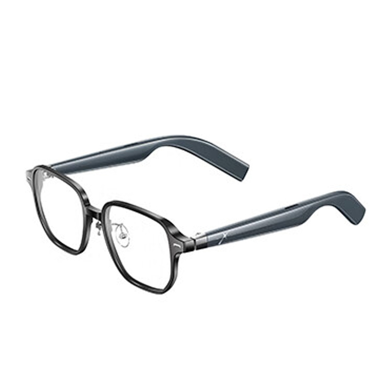 界环 AI智能眼镜 实时翻译 无线双耳立体声 非骨传导 经典多边形款 曜石黑