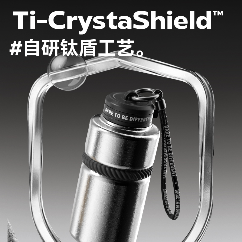 康巴赫纯钛保温杯女生高颜值便携专用高端节日礼物官方新款咖啡杯高清大图