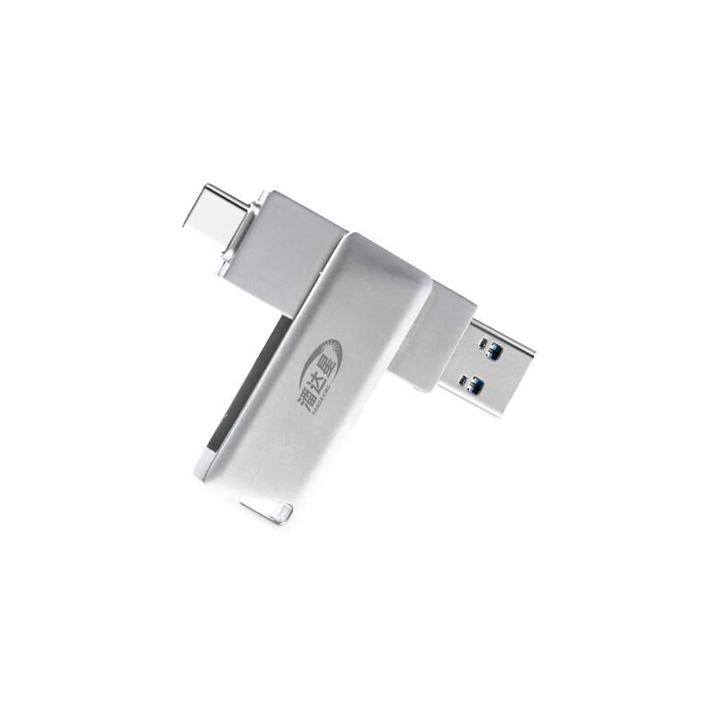 潘达星 E9210 256G USB3.2+Type-C 固态 U盘 (计价单位:个) 银色