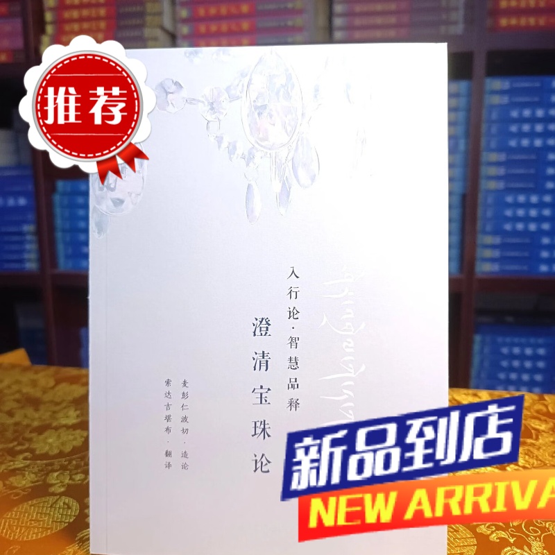 【1万+人加购】 入行论.澄清宝珠论 入行论 智慧品释 麦彭仁波切 索达吉堪布全集6 堪布全集6