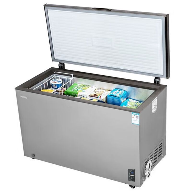 美菱(MELING)BC/BD-352DTE 352升 商用大容量 冷藏冷冻转换超低温卧式冷柜 电子温控雪柜