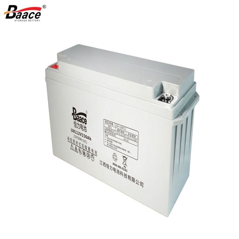 BAACE恒力铅酸蓄电池UXL12V150AH高清大图