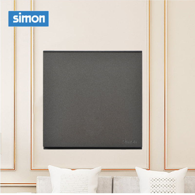 西蒙(simon) E6 插座开关插板86型开关插座面板 一开双控高清大图