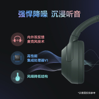Sony/索尼 ULT WEAR头戴式蓝牙降噪耳机 WH-ULT900N 重低音耳麦 米白色