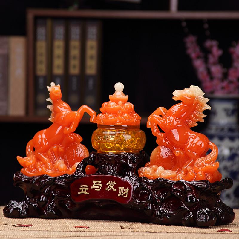 美帮汇貔貅摆件开业礼品家居家装饰品客厅酒柜电视柜摆设高清大图