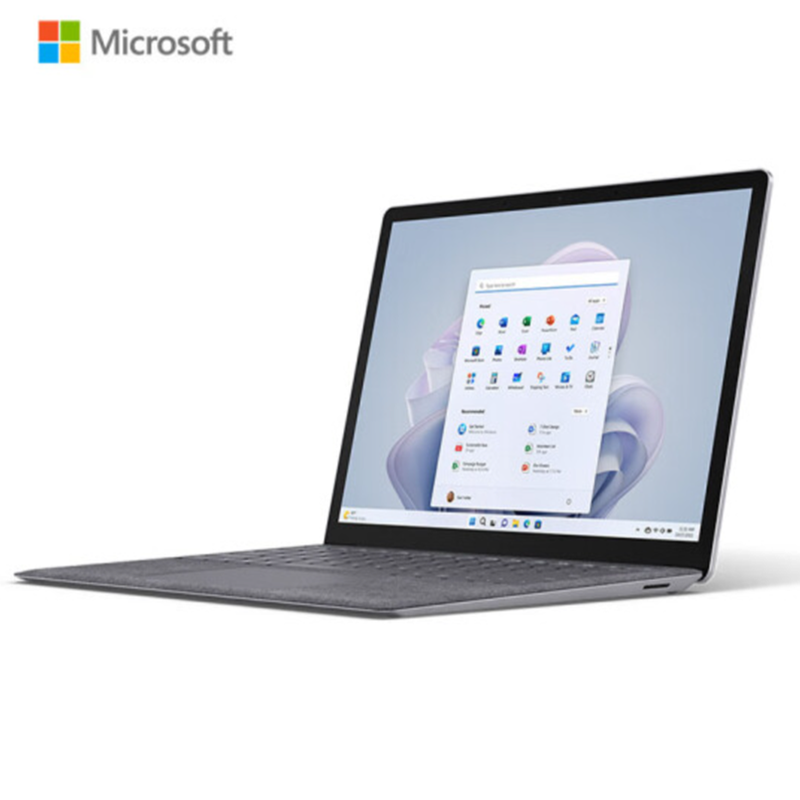 微软Surface Laptop5 12代酷睿i5-1235U 8G 256G Evo认证 13.5英寸2.2K高色域触控屏 亮铂金 欧缔兰掌托