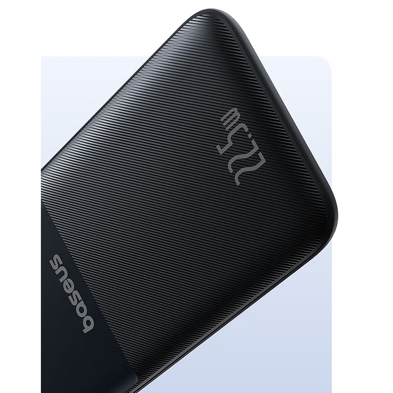 倍思(BASEUS) 极充 数显双线移动电源 10000mAh 22.5W颜色:星曜黑 P10075100115-00