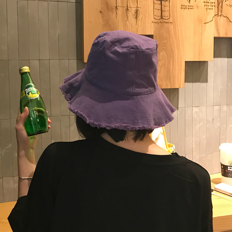 苏芈渔夫帽女早春2021新款网红款遮阳帽春秋乞丐帽子日系夏季防晒盆帽