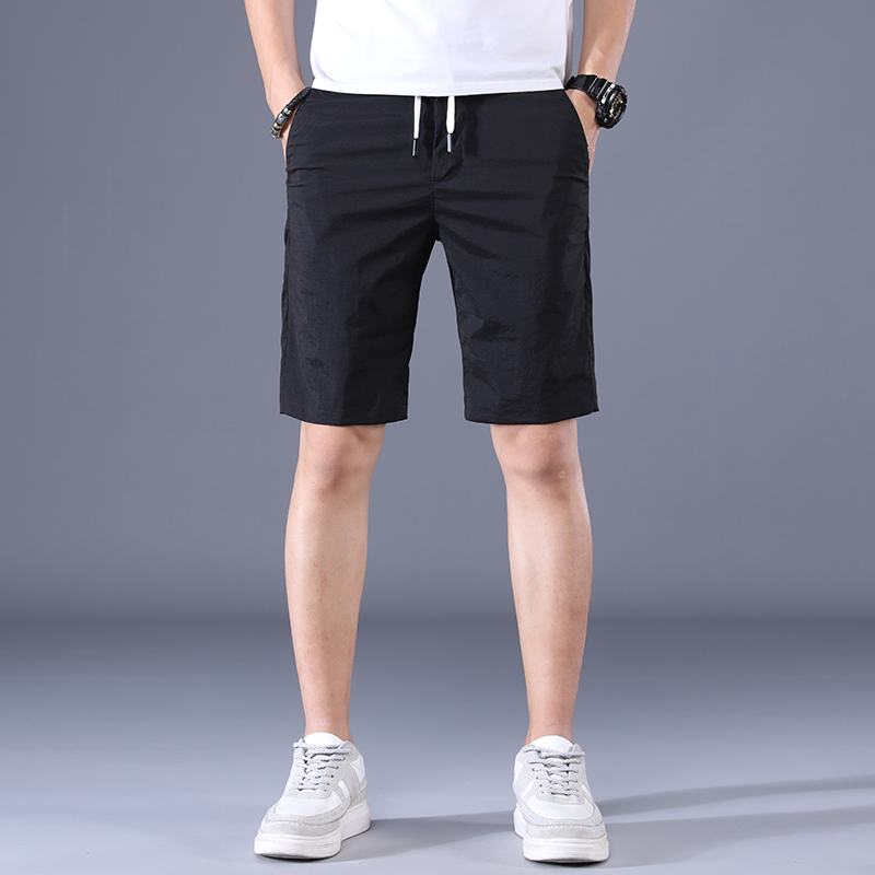 李维犀牛(leevirhino)2020夏季新款男士休闲短裤宽松百搭柔软男士短裤