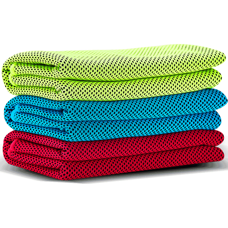 kawasaki川崎冷感运动毛巾冰感降温汗巾速干吸汗健身房冰凉冰巾