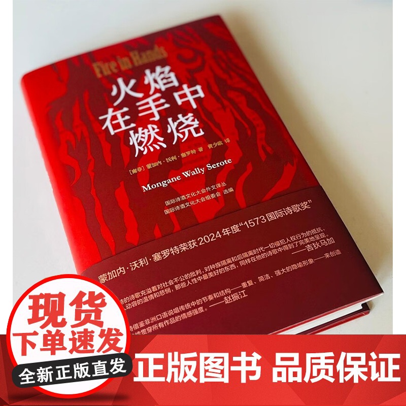 火焰在手中燃烧 蒙加内·沃利·塞罗特 著 诗歌高清大图