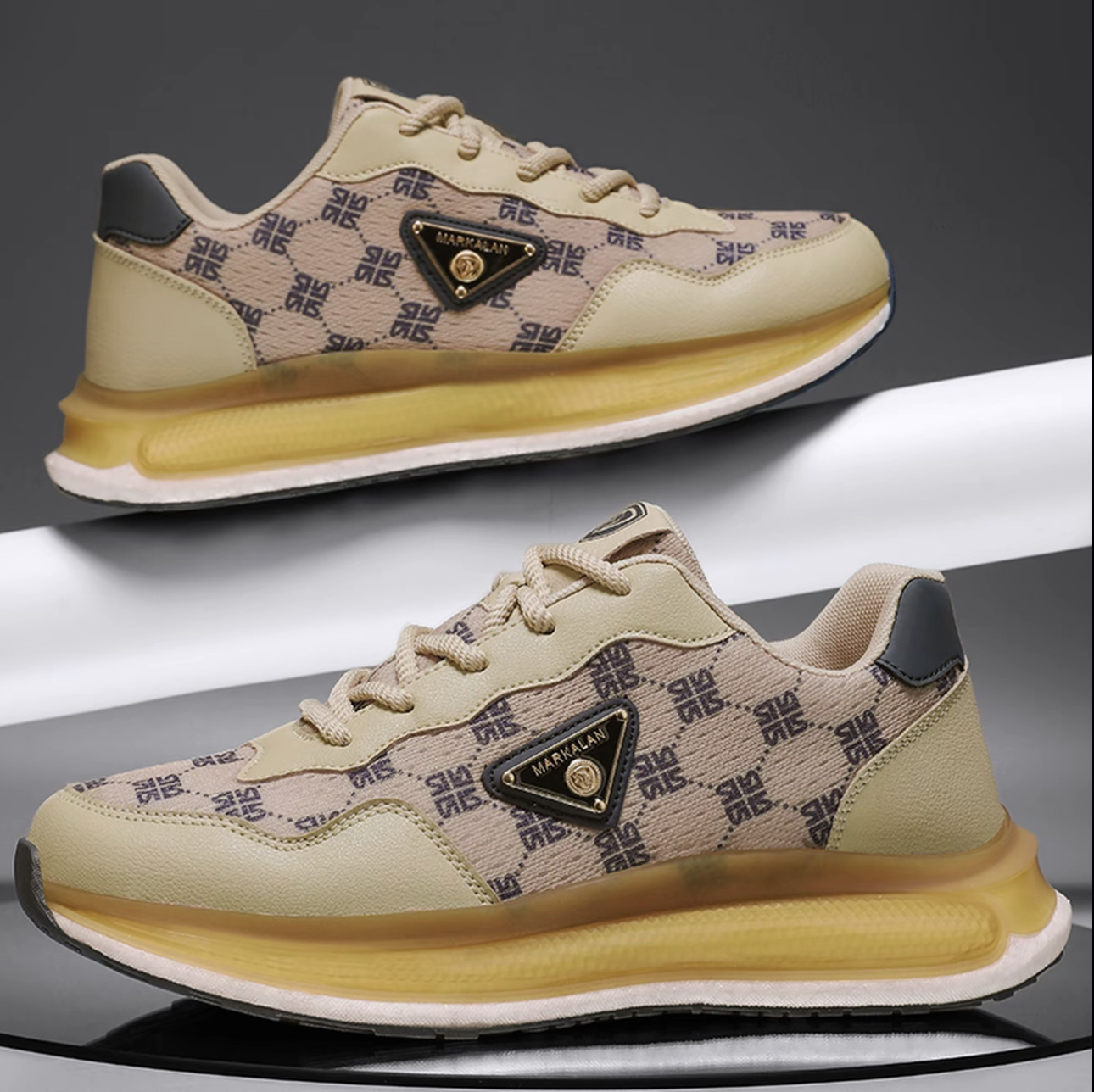 白水母男女厚底复古跑步时尚休闲运动鞋8880高清大图