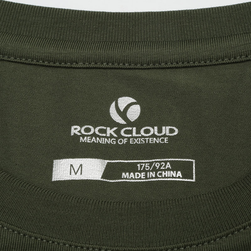 岩云/RockCloud舒适透气男士圆领T恤