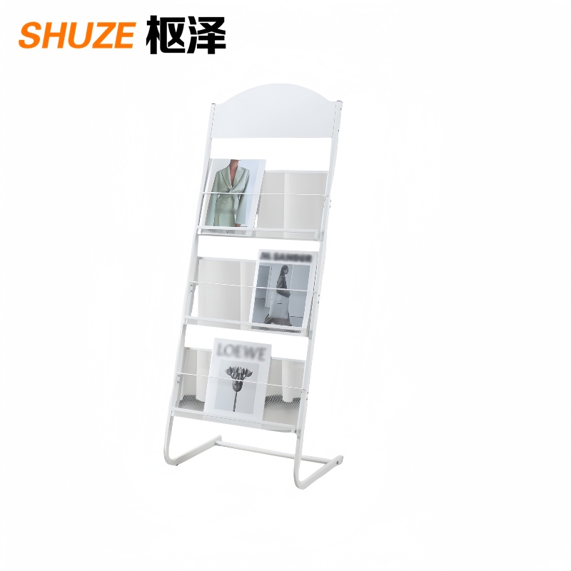 枢泽 报纸架 48*36*126cm 个高清大图
