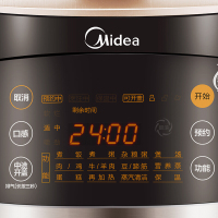 美的（Midea）5L单胆电压力锅 IH立体加热 多功能全自动高压锅MY-HS5060P（WQH50C8）
