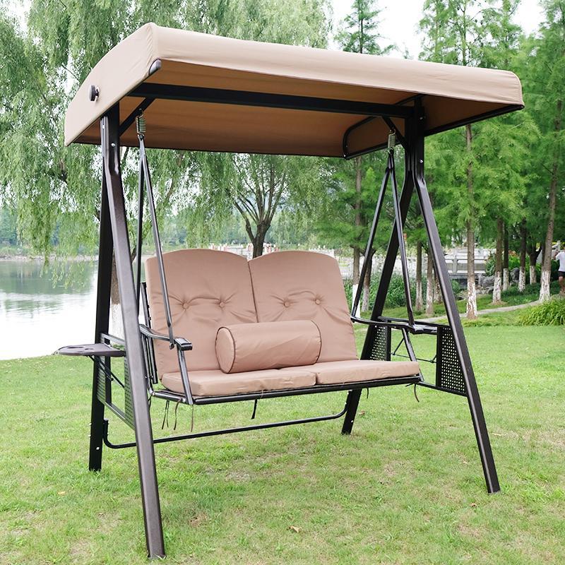 秋千户外家用吊椅庭院室外北欧秋千椅室内阳台双人摇椅网红荡秋千定制