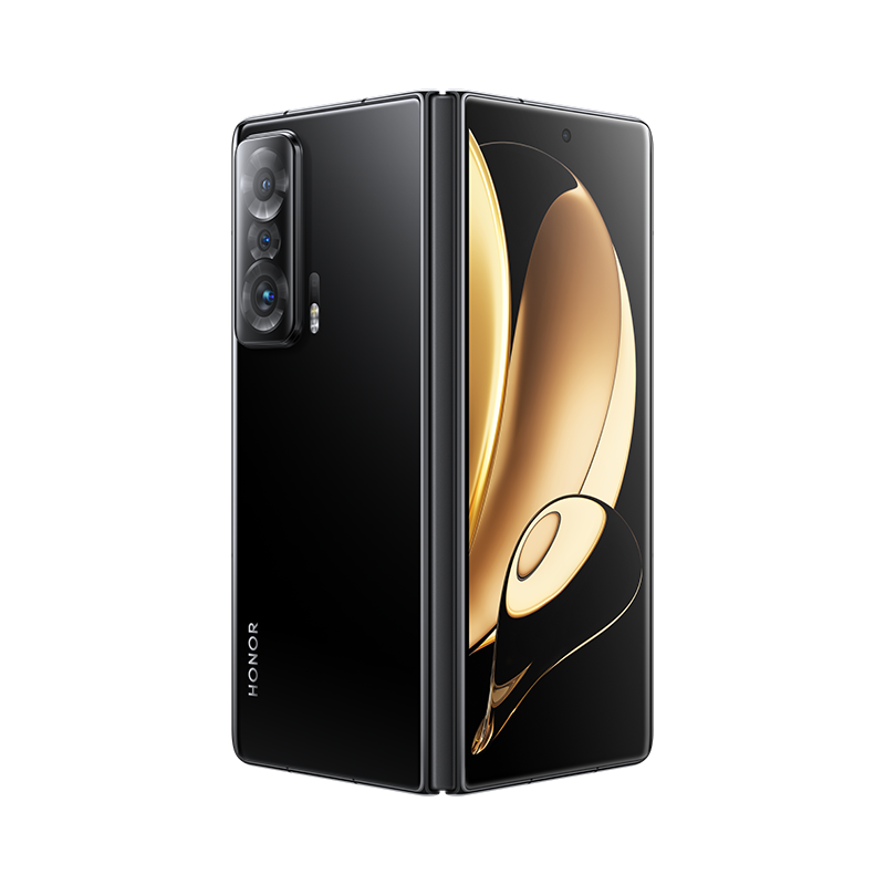 荣耀 Magic V 12GB+512GB 亮黑色 旗舰双屏 7.9英寸超大内屏 超薄折叠机身 全新一代骁龙8移动平台 智慧分屏 多主摄融合计算摄影 5G手机