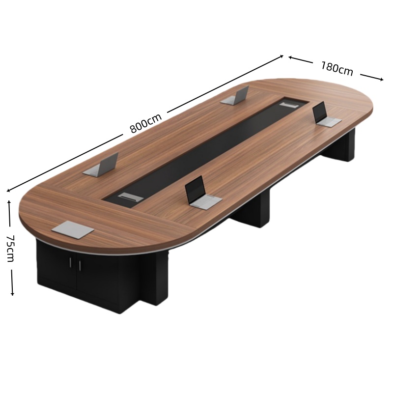 芙首泰会议桌800*180*75cm张高清大图