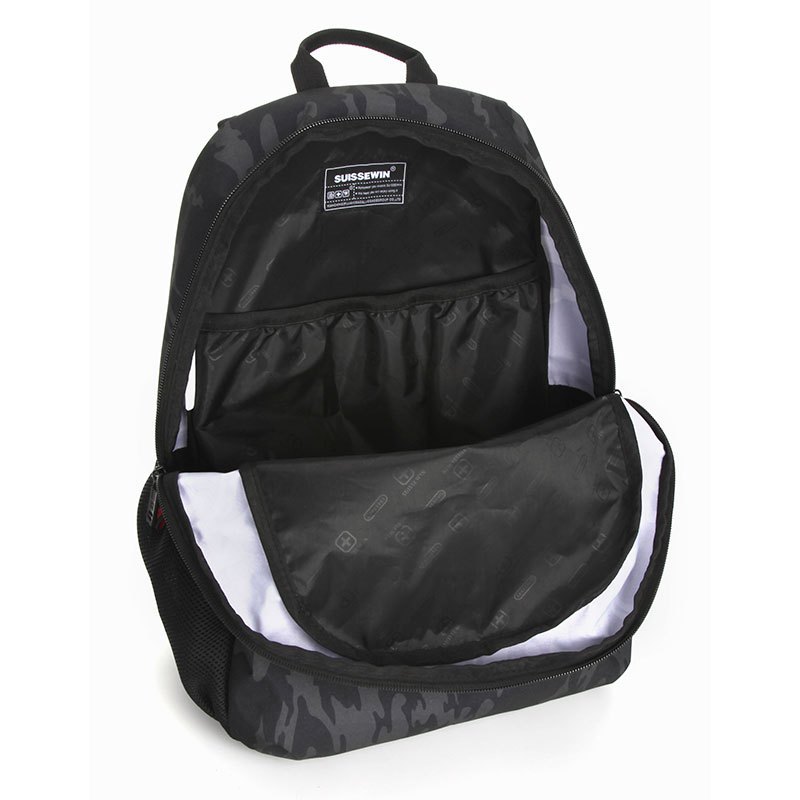 suissewin双肩包休闲商务旅行大容量户外背包