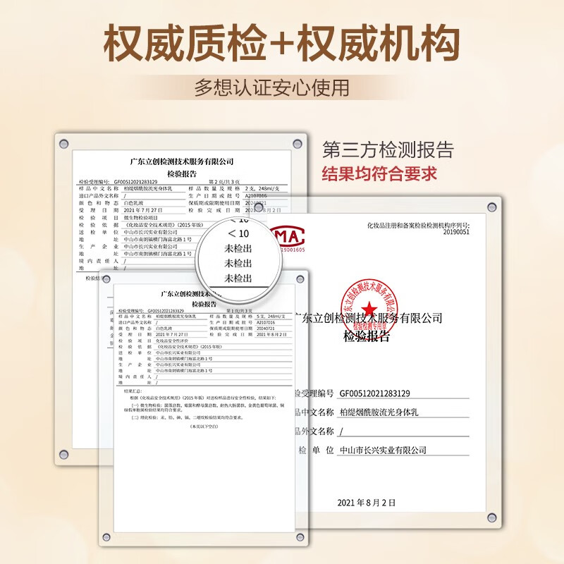 柏缇果酸烟酰胺身体乳 女补水保湿润肤乳 男留香润肤露 250ml 1瓶高清大图