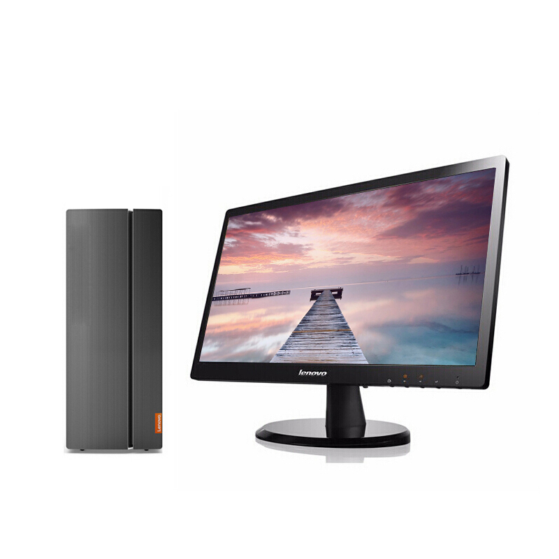联想(Lenovo)Ideacentre擎天510A 分体机台式电脑 /IntelG3930/8GB/1TB/23英寸显示器/定制 商务办公学习个人家用企业采购