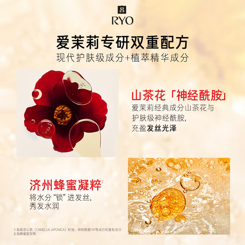 吕(Ryo)红吕修护损伤护发素 改善毛躁柔顺亮泽护发乳400ml高清大图