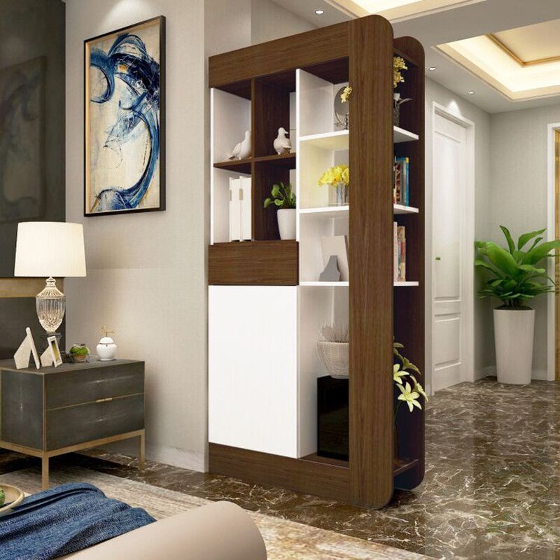 进玄关柜闪电客现代简约酒柜客厅双面隔断柜屏风间厅装饰柜鞋柜置物架