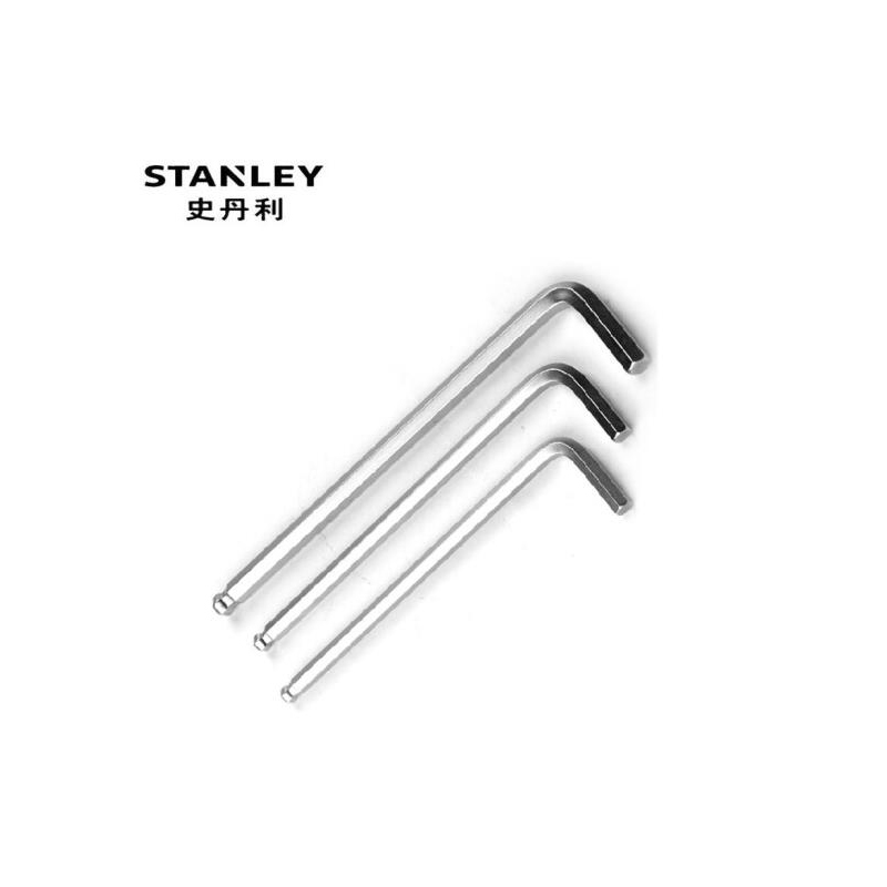 史丹利(Stanley)公制长球头内六角扳手5mm STMT94104-8-23 货期5-10天