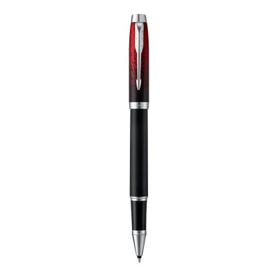 派克PARKER 签字笔 IM系列红色火花宝珠笔 学生商务办公文具日常书写专用 佩戴0.7MM宝珠笔芯